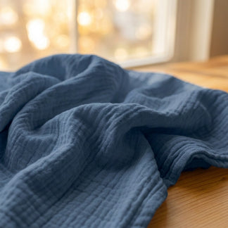 HOVMADE — Le plaid en mousseline de coton