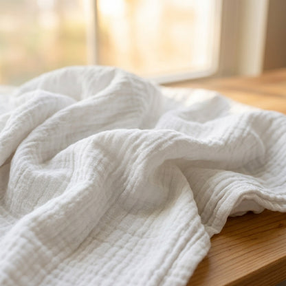 HOVMADE — Le plaid en mousseline de coton