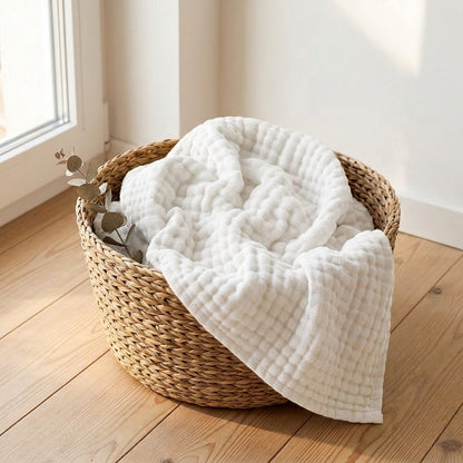 HOVMADE — Le plaid en mousseline de coton