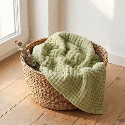 HOVMADE — Le plaid en mousseline de coton