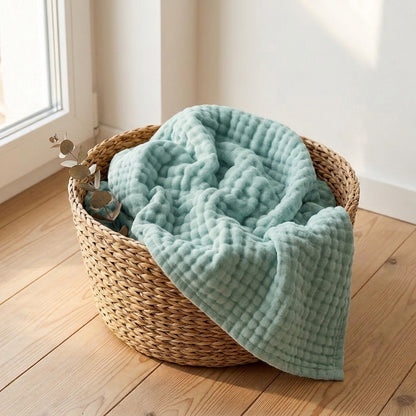 HOVMADE — Le plaid en mousseline de coton