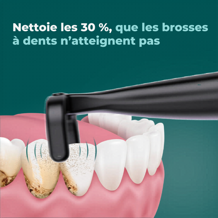 Offre avantage de fil dentaire électrique incluant 35 embouts