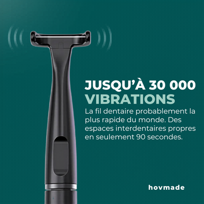 Offre avantage de fil dentaire électrique incluant 35 embouts