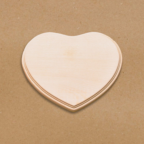 Socle en bois | Cœur