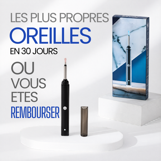 Cure-oreille avec caméra