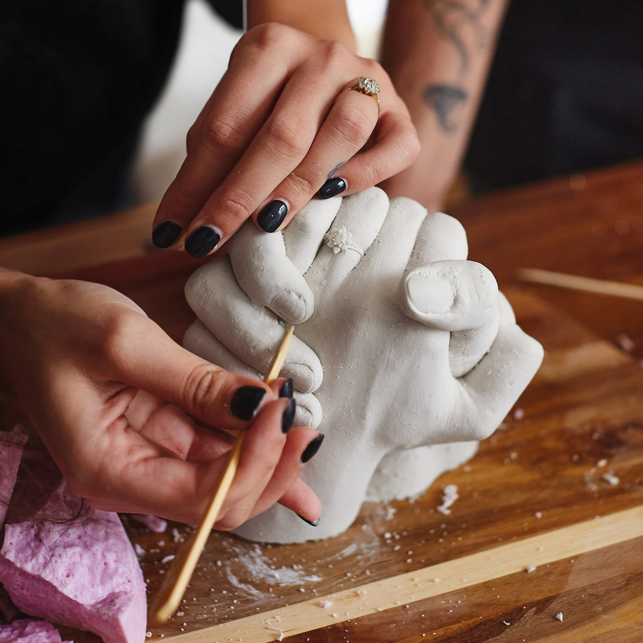 Kit de moulage des mains | Couple