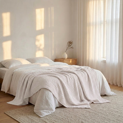 HOVMADE — Le plaid en mousseline de coton