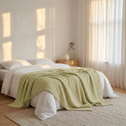 HOVMADE — Le plaid en mousseline de coton